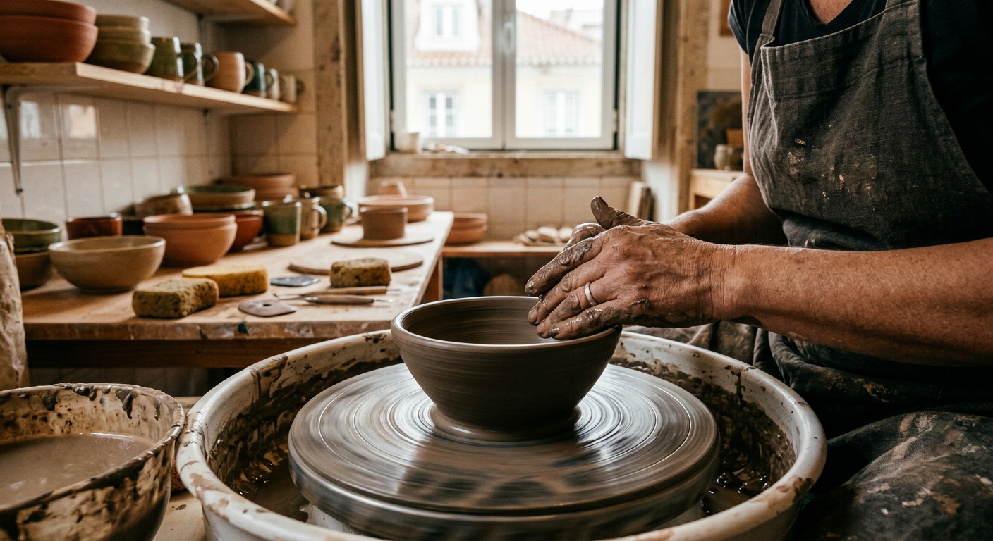 Handmade Ceramics & Pottery Classes in Lisbon